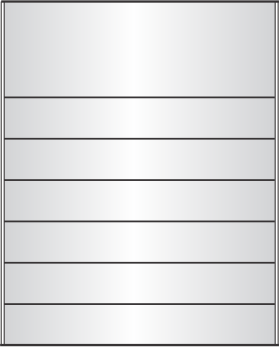 pc500 x 25.5"h directory with a 6" header
