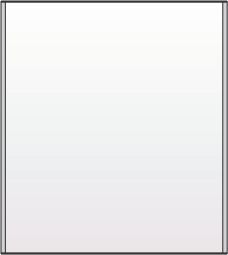 IN600 x 28"h sign frame