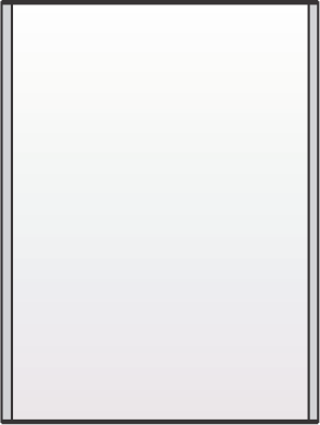 IN200 x 12"h sign frame