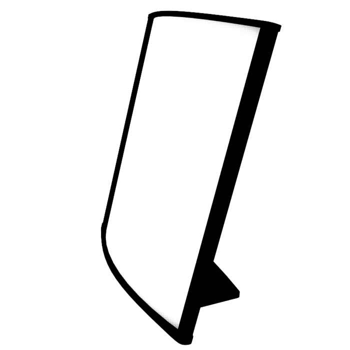 pc80 x 4"h Kangaroo sign frame