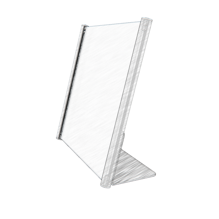 Stanly desktop sign frame