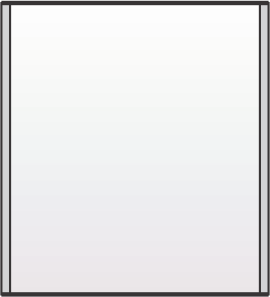 ST150 x 8.5"h sign frame