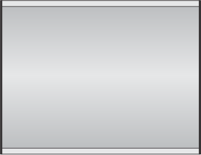 E200 x 11.75"w sign frame