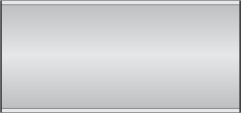 E Letter x 20"w sign frame
