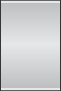 E300 x 8.25"w sign frame