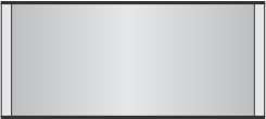 E200 x 4"h sign frame