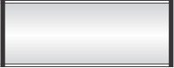 pc120 x 12"w sign frame