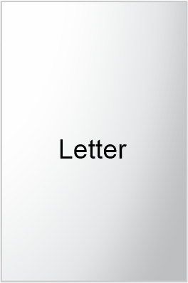 CL Letter x 13.125"h sign frame with a 2" header
