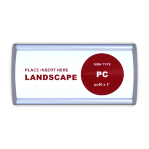 pc40 Sign Frames