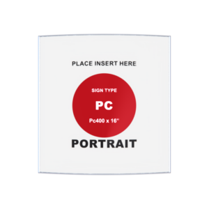 pc400 Sign Frame