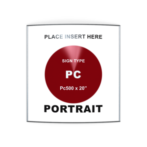 pc500 Sign Frame