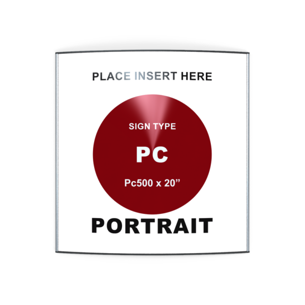 pc500 Sign Frame